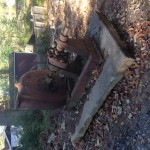 ~50 Year Old Dredge Pump Removed from Earthen Dam Surface