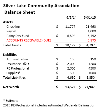2015 SLCA Balance Sheet